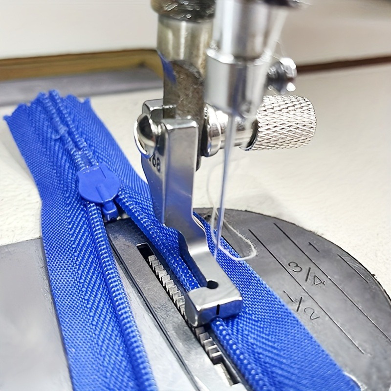 工業用スチール製T168ミシン押さえ金具、片面ジッパー押さえ - Textile Sewing Machine のレビューと価格