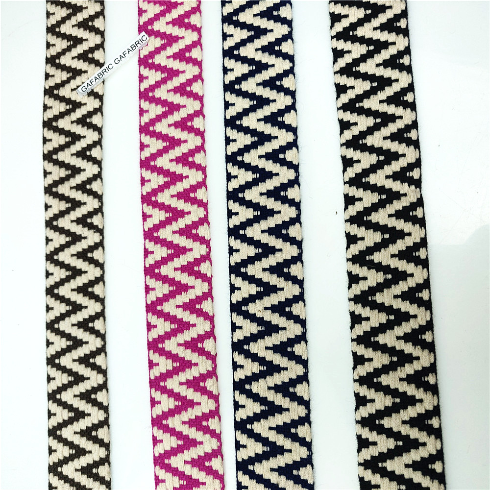 ソフトコットンウェビング幅30mm,波状,エスニック織り,レ - Sewing Thread In Textile のレビューと価格