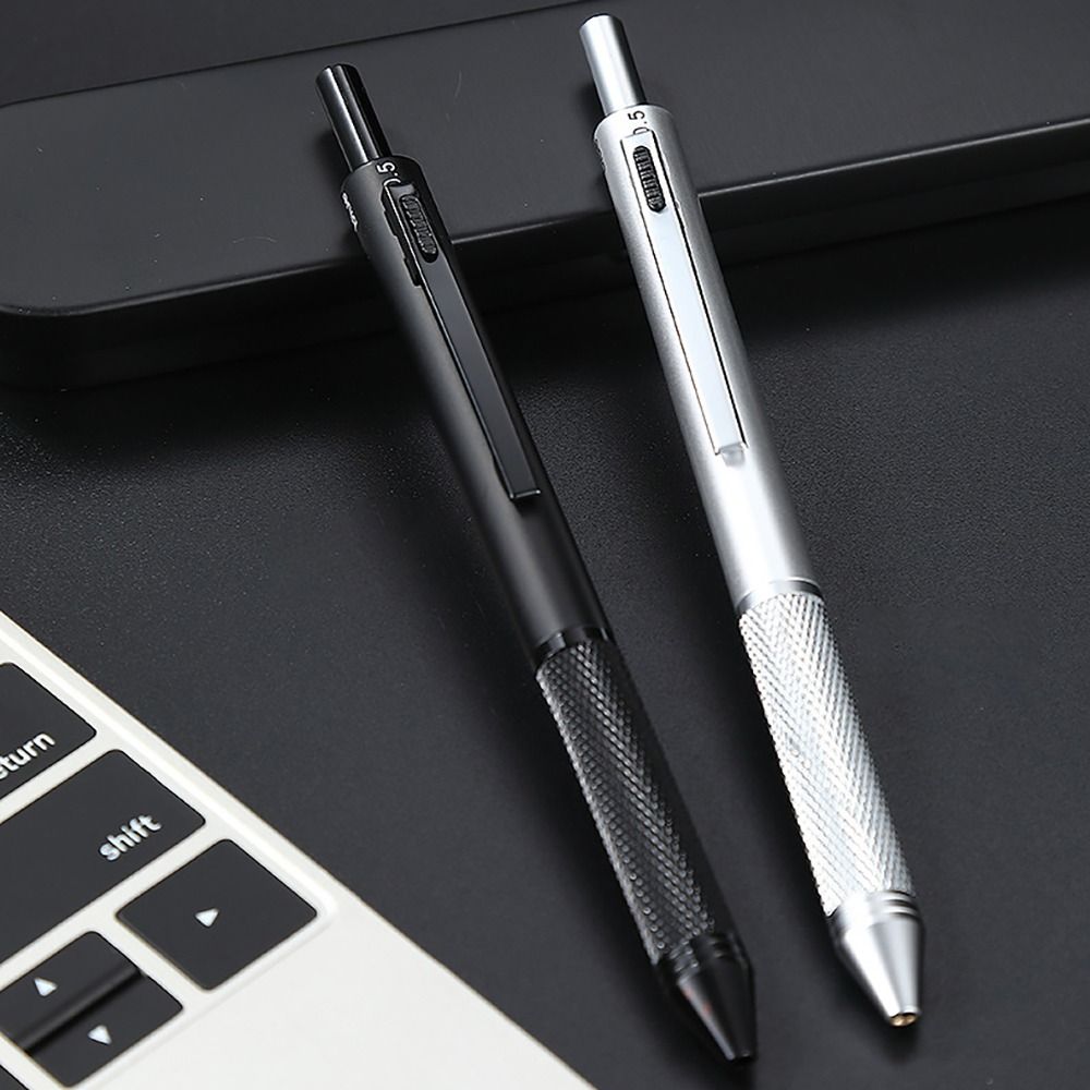 多機能金属重力検知ペン、機械式鉛筆セット、インクボールペン、 - Staedtler Pencil Lumocolor のレビューと価格