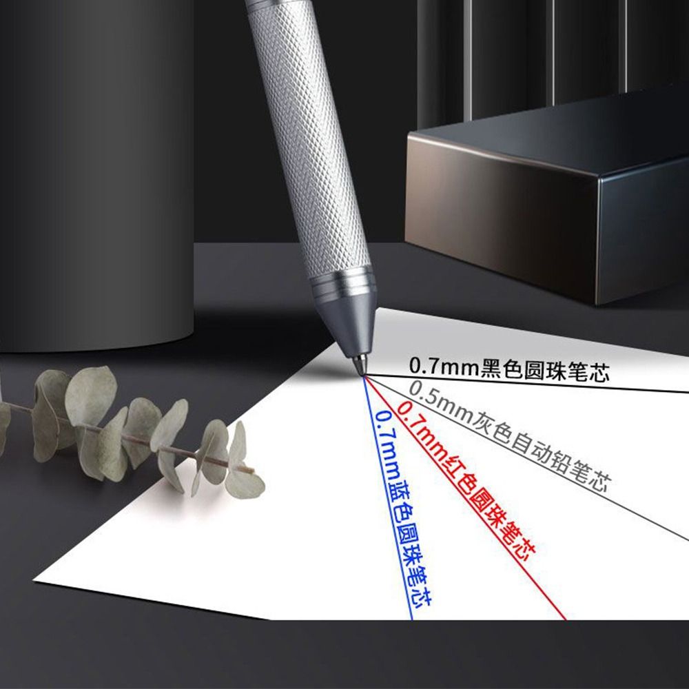 多機能金属重力検知ペン、機械式鉛筆セット、インクボールペン、 - Staedtler Pencil Lumocolor のレビューと価格