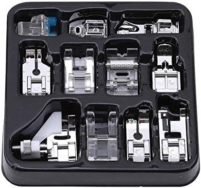 11個入り押さえ金具セット - ブラザー、シンガー、ベビーロ - Textile Sewing Machine のレビューと価格