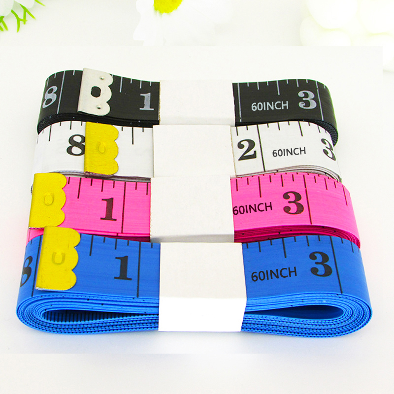 2/3/4 個ソフト測定両面定規テープメジャー仕立て屋のテー - Sewing Gauge Ruler のレビューと価格